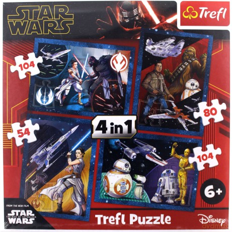 TREFL 4w1 Poczuj moc [PUZZLE]