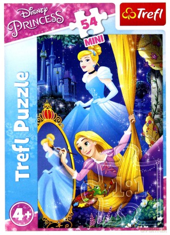 TREFL 54 el. mini Przygody księżniczek 1 [PUZZLE]