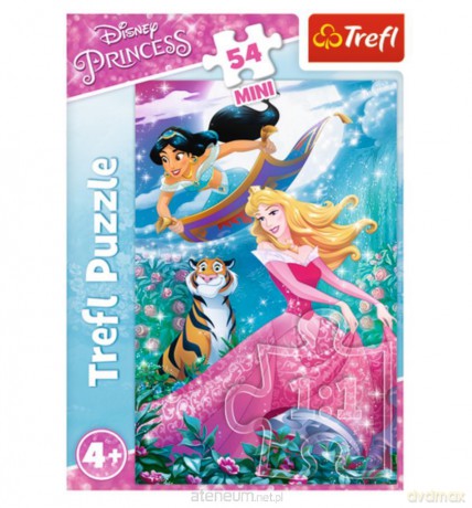 TREFL 54 el. mini Przygody księżniczek 3 [PUZZLE]