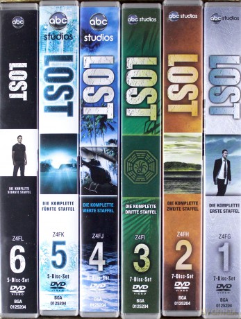 Lost Season 1-6 (Zagubieni) [BOX] [37DVD]