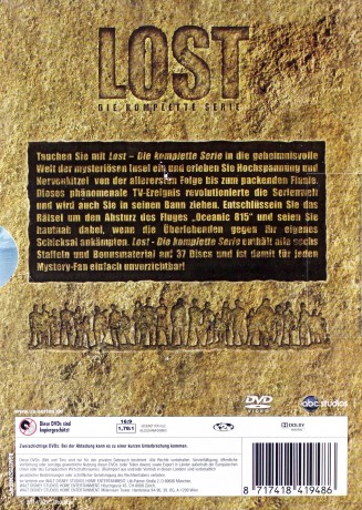 Lost Season 1-6 (Zagubieni) [BOX] [37DVD]