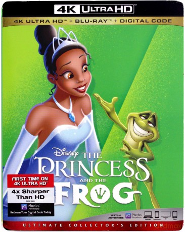 The Princess and the Frog (Księżniczka i żaba) (Disney) [Blu-Ray 4K]+[Blu-Ray]