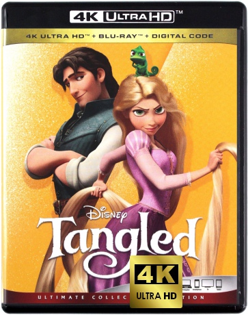 Tangled (Zaplątani) (Disney) [Blu-Ray 4K]+[Blu-Ray]