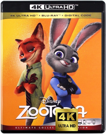 Zootopia (Zwierzogród) (Disney) [Blu-Ray 4K]+[Blu-Ray]