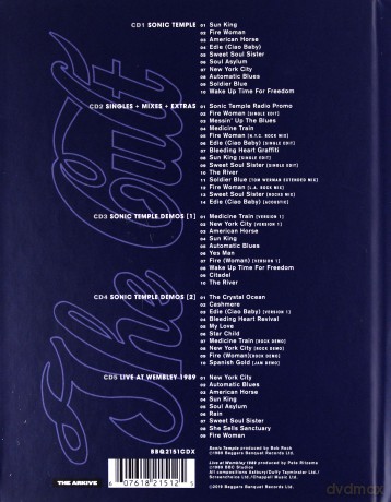 The Cult: Sonic Temple 30th Anniversary [5CD]