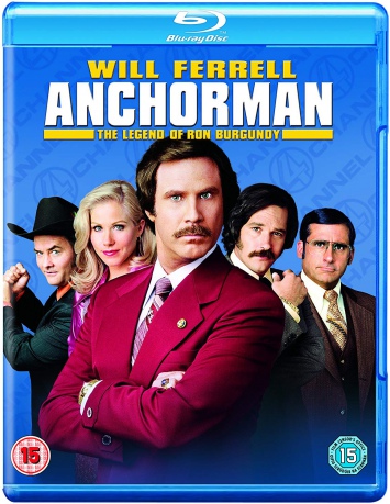 Anchorman: The Legend of Ron Burgundy (Legenda telewizji) [Blu-Ray]