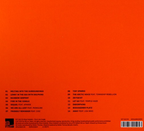Oliver Koletzki: Fire In The Jungle [CD]