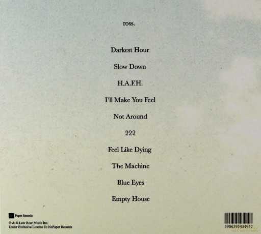 Low Roar: Ross [CD]