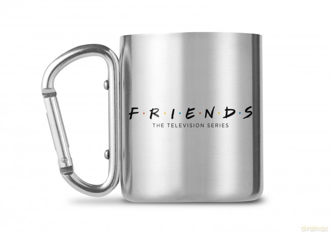 FRIENDS Logo Kubek z karabińczykiem