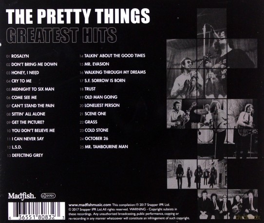 Pretty Things: Greatest Hits [CD]