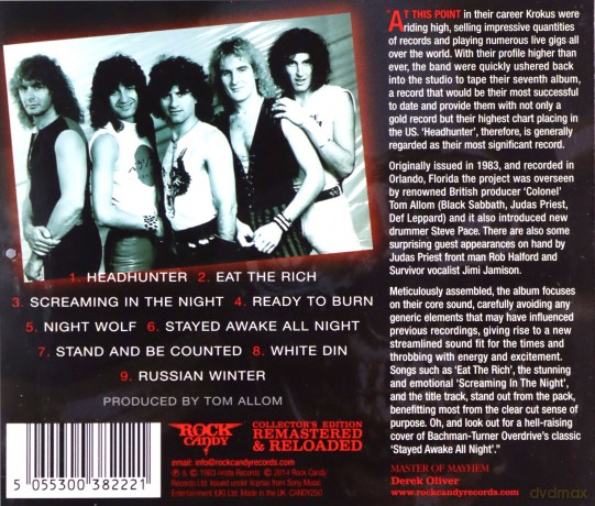 Krokus: Headhunter [CD]