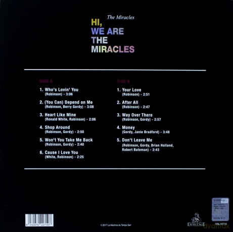 Miracles: Hi Were The Miracles [Winyl]