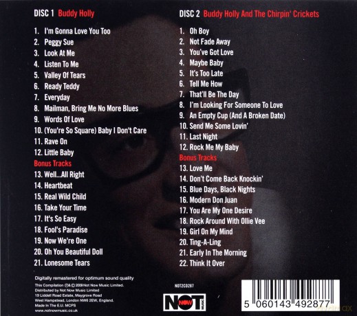 Buddy Holly: Very Best Of [2CD]