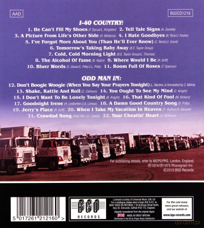 Jerry Lee Lewis: I-40 Country / Odd Man In [CD]