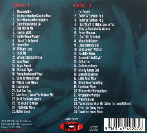 Muddy Waters: King Of The Blues Best Of [2CD]
