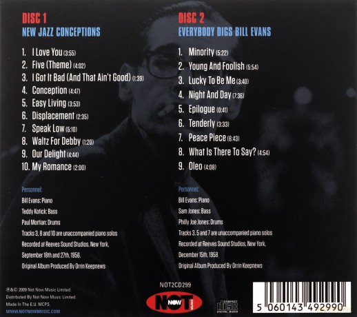 Bill Evans: Everybody Digs Bill Evans [2CD]