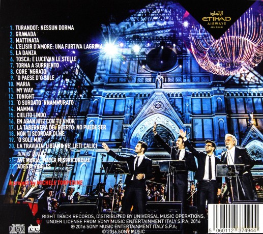Il Volo With Placido Domingo: Notte Magica - A Tribute To The Three Tenors [CD]