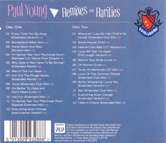 Paul Young: Remixes & Rarites [2CD]