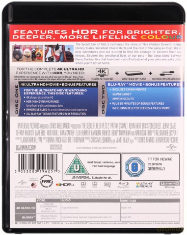 The Secret Life of Pets 2 (Sekretne życie zwierzaków domowych 2) [Blu-Ray 4K]+[Blu-Ray]