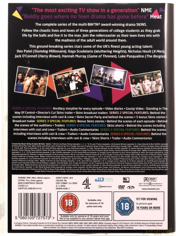 Skins: Season 1-7 (Kumple) [20DVD]