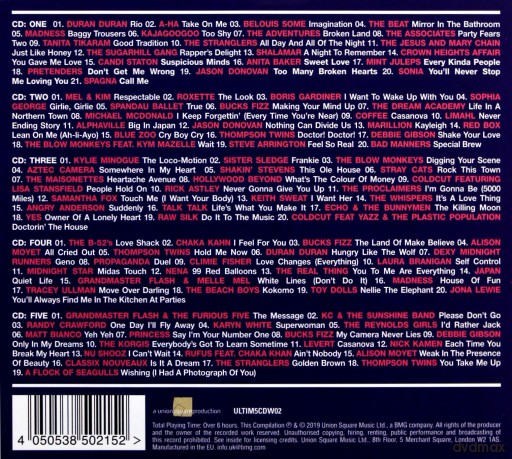 Ultimate 80s - The Classics [5CD]
