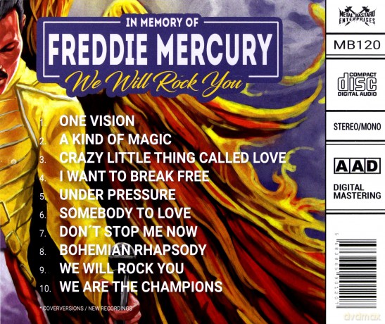 We Will Rock You - In Memory Of Freddy Mercury [CD]