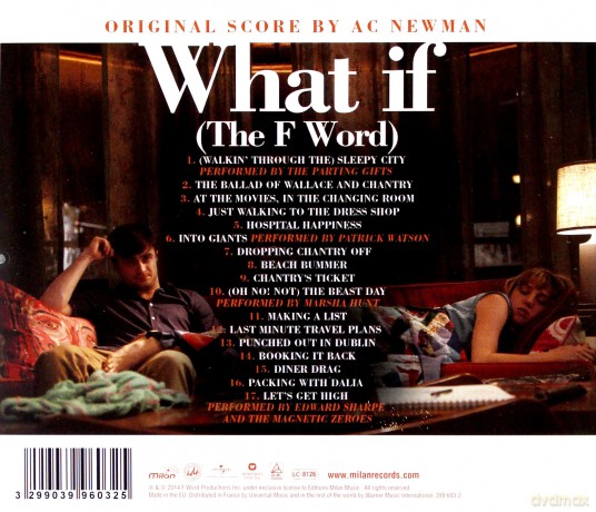 What If soundtrack (Słowo na M) (AC Newman) [CD]
