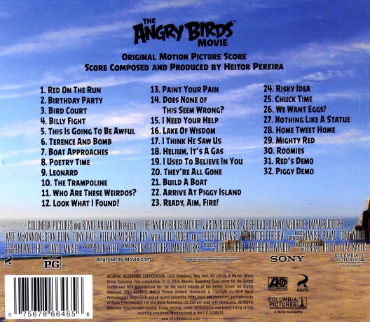 The Angry Birds Movie soundtrack [CD]