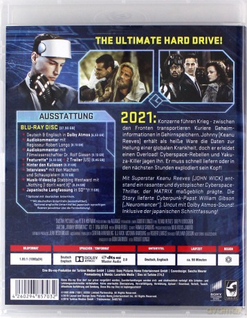Johnny Mnemonic [Blu-Ray]
