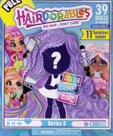 Hairdorables Laleczka niespodzianka seria 3