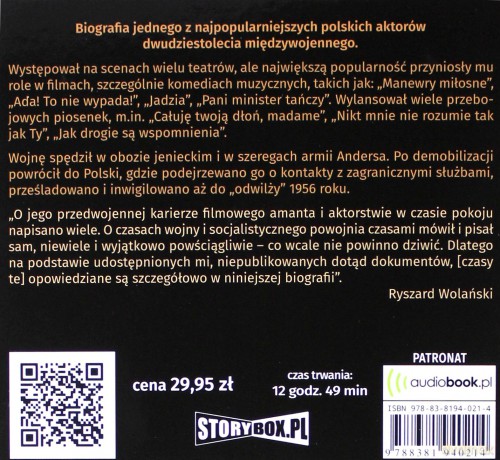 Aleksander Żabczyński. Jak drogie są wspomnienia - Ryszard Wolański [AUDIOBOOK]