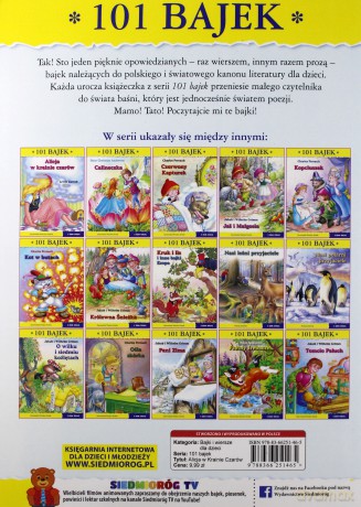 Alicja w Krainie Czarów. 101 bajek - Lewis Carroll, Katarzyna Najman [KSIĄŻKA]