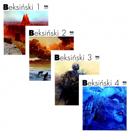 Beksiński (Tom 1-4) (pocket) - Zdzisław Beksiński [KSIĄŻKA]