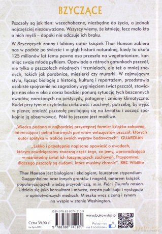 Bzyczące. Rzecz o naturze i roli pszczół - Thor Hanson [KSIĄŻKA]
