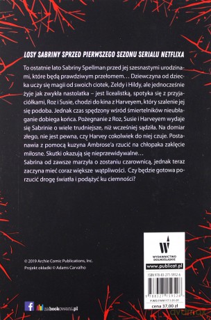 Chilling adventures of Sabrina. Sezon na czarownice - Sarah Rees Brennan [KSIĄŻKA]
