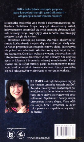 Ciemniejsza strona Greya (pocket) - E L James [KSIĄŻKA]