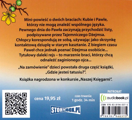 Daleki rejs - Anna Onichimowska [AUDIOBOOK]