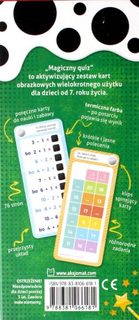 Dodaję i odejmuję do 100. Magiczny quiz [KSIĄŻKA]