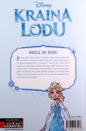 Droga do domu. Kraina Lodu - Joe Caramagna [KOMIKS]