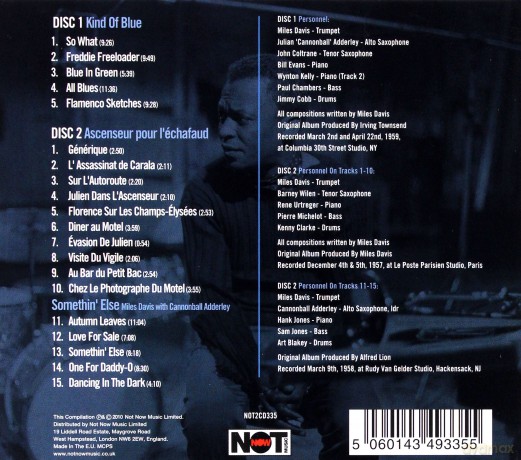 Miles Davis: Kind Of Blue [2CD]