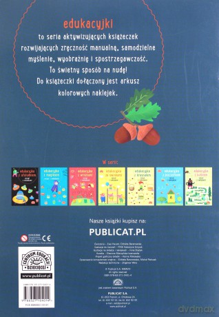 Edukacyjka z sową. Zeszyt z naklejkami [KSIĄŻKA]