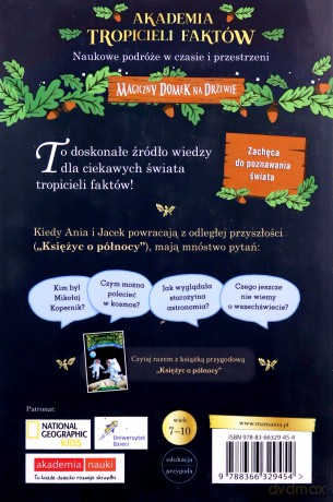 Kosmos. Akademia tropicieli faktów. Magiczny domek na drzewie - Mary Pope Osborne, Will Osborne [KSIĄŻKA]