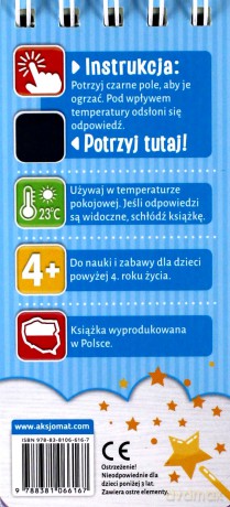Magiczny quiz dla dzieci 4-5 lat niebieski [KSIĄŻKA]