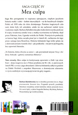 Mea culpa. Saga część 4 - Barbara Rybałtowska [KSIĄŻKA]