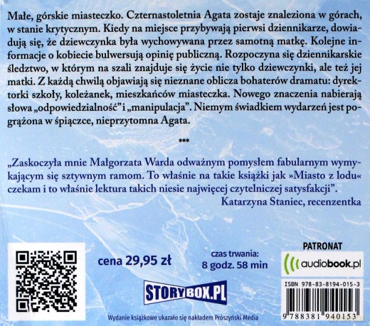 Miasto z lodu - Małgorzata Warda [AUDIOBOOK]