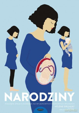 Narodziny początki życia człowieka na wyjątkowych ażurowych rycinach - Helene Druvert [KSIĄŻKA]