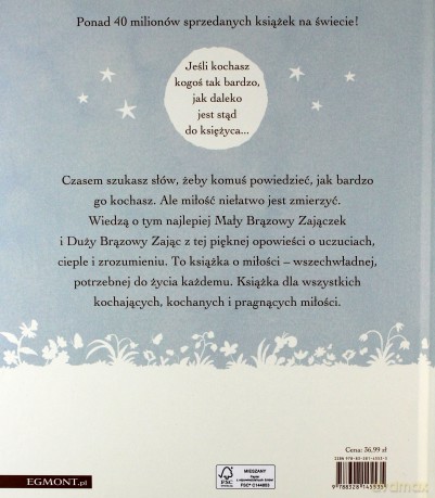 Nawet nie wiesz jak bardzo cię kocham - Sam Mcbratney [KSIĄŻKA]