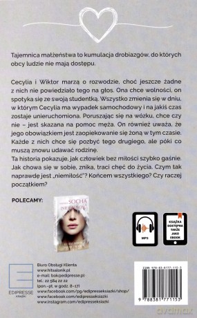 Nie miłość z tobą i bez ciebie (pocket) - Natasza Socha [KSIĄŻKA]