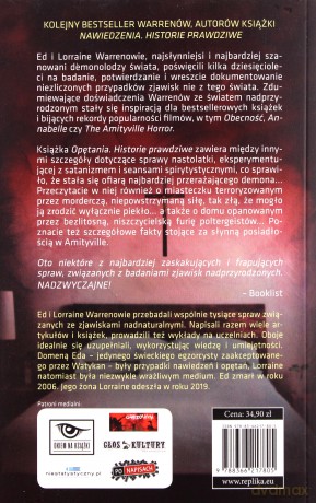 Opętania. Historie prawdziwe - Ed Warren, Lorraine Warren, Robert David Chase [KSIĄŻKA]