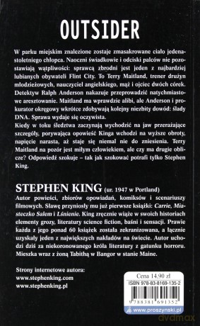 Outsider (pocket) - Stephen King [KSIĄŻKA]